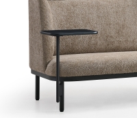 Zwart essenhouten tafel (Z-ES)