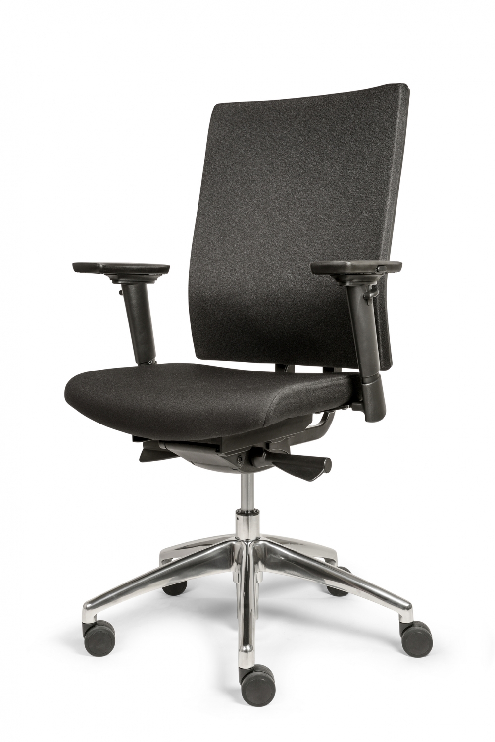 Vérin pour chaise de bureau, hauteur de 24 à 32 cm chromé