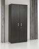 Armoire bois à portes battantes - 200x90x42cm