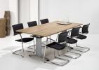 Table de réunion/Bureau Double-T - 200x100cm