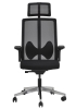 Papillon - Chaise de bureau haut dossier avec appui-tête