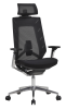 Ivy - Chaise de bureau haut dossier avec appui-tête