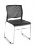 Chaise de réunion - Polypropylène - Piètement chromé