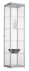 Vitrine H198,4 x L50 x P50 cm - Aluminium