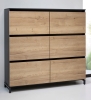 Armoire haute CADRA - H155 x L160 x P44 cm