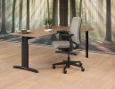 Bureau T-Serie - Compact droite - 160 x 120 cm