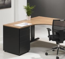 Caisson Hauteur Bureau avec 4 tiroirs (incl. plumier)