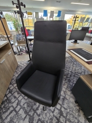 Fauteuil cuir DUNE