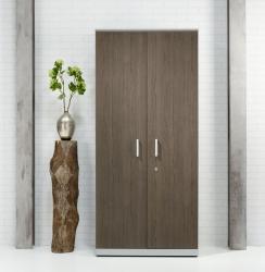 Armoire à portes battantes - H200xL90xP42 cm