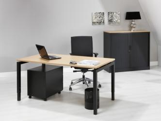 Table/Bureau Quartet Black - 80x80cm