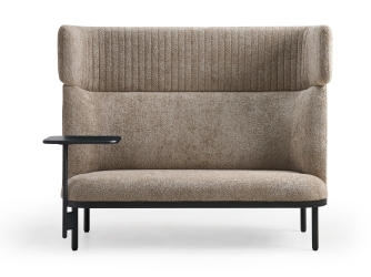 Canapé lounge acoustique - 2 places avec option table