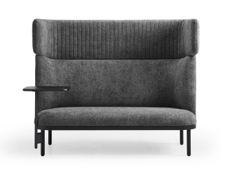 Canapé lounge acoustique - 2 places avec option table