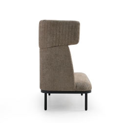 Canapé lounge acoustique - 2 places avec option table