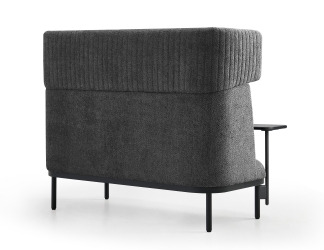 Canapé lounge acoustique - 2 places avec option table