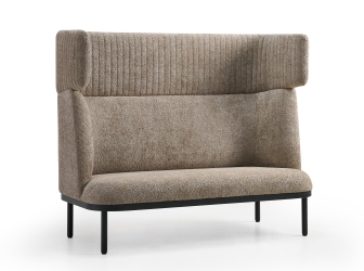 Canapé lounge acoustique - 2 places avec option table