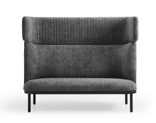 Canapé lounge acoustique - 2 places avec option table