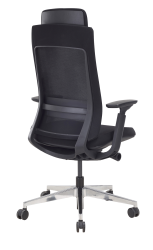 Andrea - Chaise de bureau haut dossier avec appui-tête