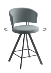 Allure - Tabouret de bar pivotant By Perfecta