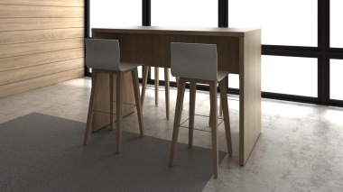 Table de bar "Manage-it" - 160x80cm