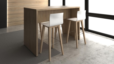 Table haute - H110 x L220 x P80 cm