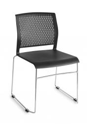 804C - Chaise de réunion en polypropylène