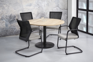 Table de réunion ronde - Ø120cm