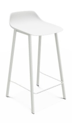 Louis - Tabouret de bar en polypropylène By Perfecta