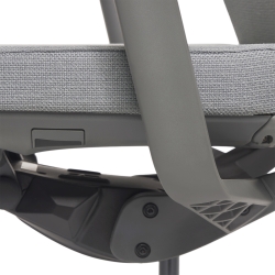 325 - Chaise de bureau haut dossier - Graphite