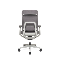 325 - Chaise de bureau haut dossier - Gris clair