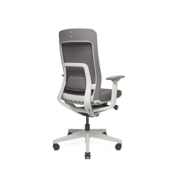 325 - Chaise de bureau haut dossier - Gris clair