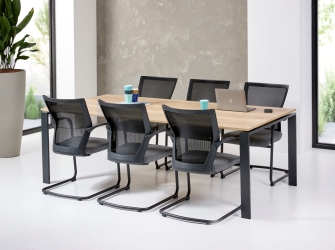CADRA vergadertafel - B220 x D110 cm