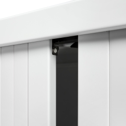 Armoire à rideaux - H198xL100xP43cm
