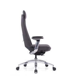 Khan - Chaise de bureau haut dossier avec appui-tête