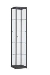 Vitrine H198,4 x L40 x P40 cm - Noire