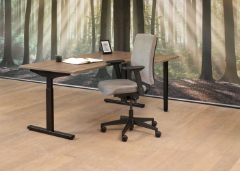 Bureau R-Serie - Compact droite - 180 x 120 cm
