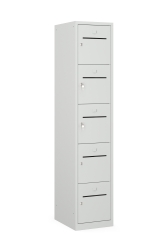Lockerkast - 5-deling - H190 x B40 x D50 cm