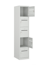 Lockerkast - 5-deling - H190 x B40 x D50 cm