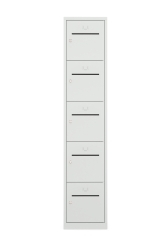 Lockerkast - 5-deling - H190 x B40 x D50 cm