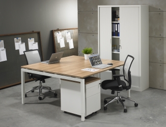 Bureau/Table de réunion N-Serie - 160 x 160 cm