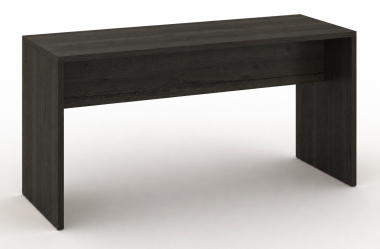 STRATEO bartafel - H110 x B220 x D80 cm - Antraciet Eik