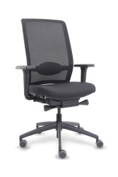 Swift - Chaise de bureau dossier haut en résille