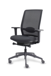 Swift - Chaise de bureau dossier haut en résille