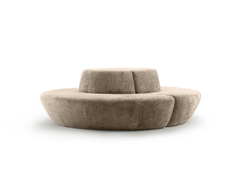 Ensemble de canapés modulaires convexe