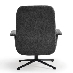 Gestoffeerde bijzetstoel met armleuningen