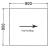 Bureau T-Serie - 80 x 80 cm 2178