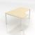 Bureau compact U-Serie - 180 x 120 cm 6743