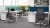 Smalle ladeblok op wielen met 2 laden - Melamine 50288