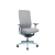 325 - Chaise de bureau haut dossier - Bleue 74239