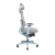 325 - Chaise de bureau haut dossier - Bleue 74234