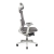 325 - Chaise de bureau haut dossier - Gris clair 74294